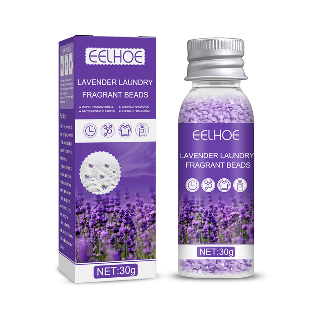 Lavender Laundry Beads Fragrance Enhancer Beads Long Lasting Soluble for Clothes